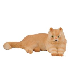 Figurine Chat : Persan couché - N/A