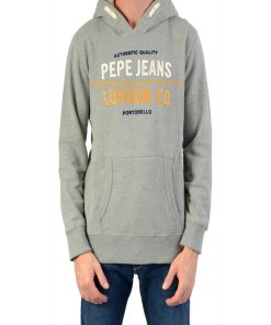 Sweat à Capuche Pepe Jeans Enfant Neville JK - Gris