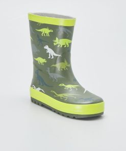 Bottes de pluie 'Dinosaures' - Vert