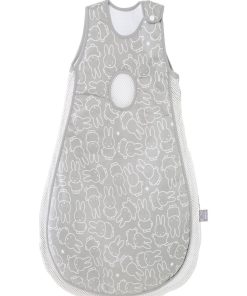 ROBA safe asleep® Gigoteuse Bébé - Easy Air - Design "miffy®" - Gris clair