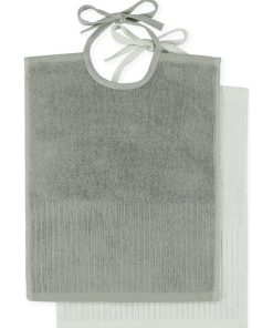 2 bavoirs XL OLIVE - Vert