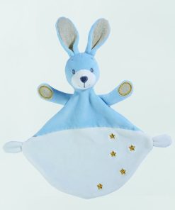 Peluche 'lapin' - Bleu 'lapin'