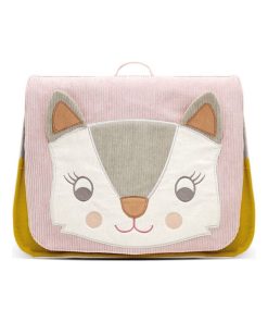 Cartable A4 maternelle Chat - Rose