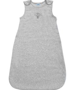 Gigoteuse Mi-saison Évolutive 3-6 mois en Coton Bio Perle - Gris