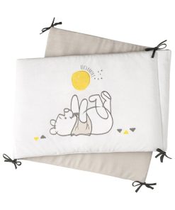 Tour de lit adaptable Winnie Let's Party - Blanc