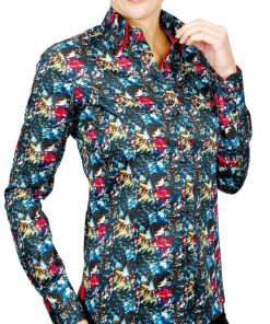 Chemise mode PLYMOUTH - Noir