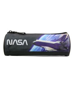 BAGTROTTER Trousse scolaire ronde Nasa Noir - Noir