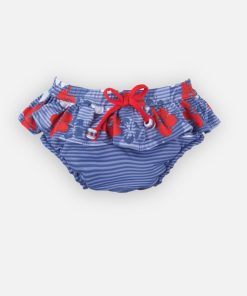 Bloomer Double Protection Hawaii Fille - Rouge