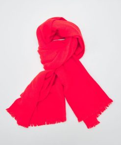 Grande écharpe toucher doux - Rouge