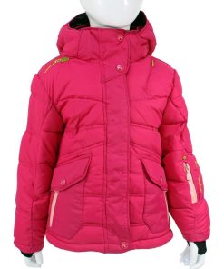 Doudoune de ski fille FANECY - Rose fushia