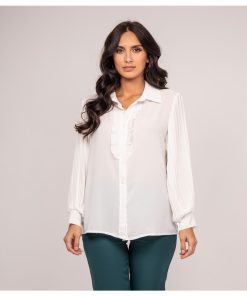 Chemise fluide ORVAL - Blanc