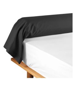 Taie de traversin Collection Couleur emotion - Noir