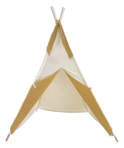 Tipi enfant BOBBLE beige-moutarde - N/A