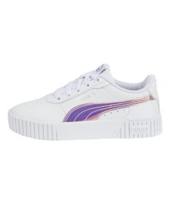 Basket à Lacets Puma Enfant Carina 2.0 Holo AC Inf - Blanc
