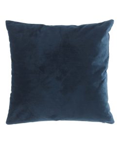 Coussin velours Collection Velvetina - Bleu marine