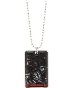 The Walking Dead pendentif Dog Tag Zombies - Noir