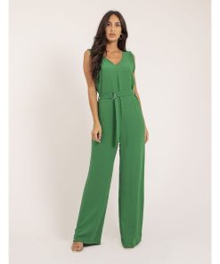 Combi pantalon et ceinture ELEA - Vert