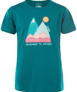 Elbrus - T-shirt LONELA - Bleu ardoise