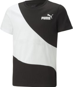 Tee Shirt Enfant Puma Power - Noir