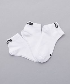 Lot de 3 paires de chaussettes 'Puma' tige courte - blanc