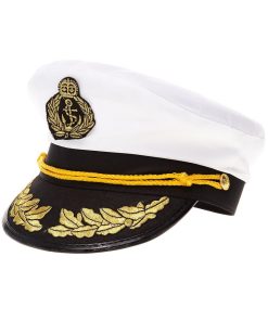 Casquette de capitaine - blanc