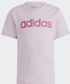 T-shirt 'adidas' à col rond - Rose