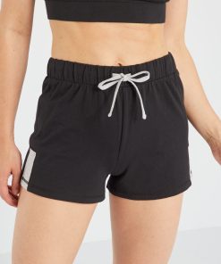 Short en molleton - noir