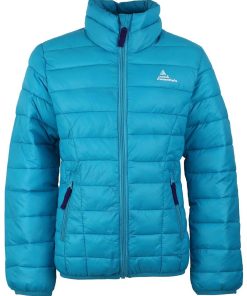 Doudoune fine fille GARO - Bleu turquoise
