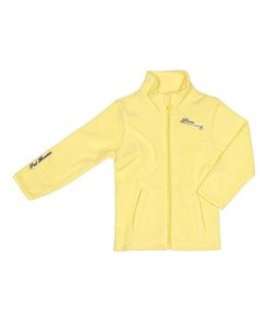 Blouson polaire fille GADARA - Jaune