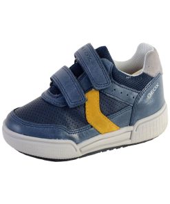 Basket Geox Enfant Garçons Poseido - Bleu