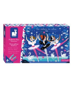 Cartes Créatives Paillettes Fluo Danseuses Les Ateliers Du Calme - N/A