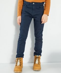 Jean slim à 5 poches - bleu marine