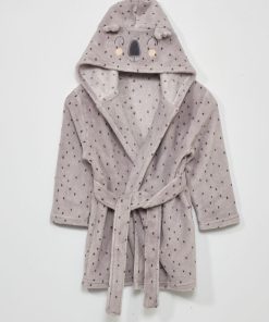 Peignoir polaire - Gris