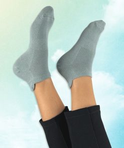Socquettes En Coton- Sockup- 35-43 - Bleu