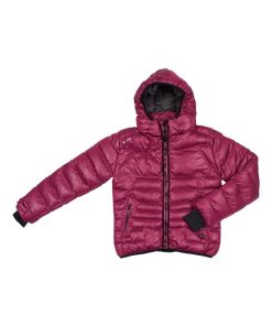 Doudoune de ski fille FALESA - Rose framboise
