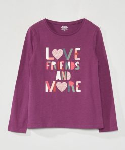 T-shirt imprimé manches longues - PUR_FRIEND