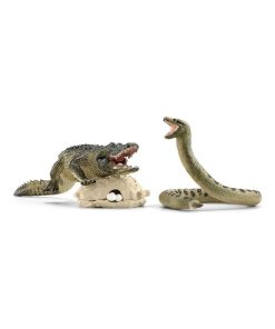Figurine Schleich : Duel Aligator - Anaconda - N/A
