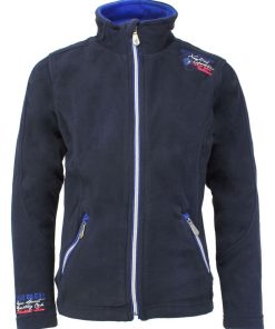 Blouson polaire fille FASA - Bleu marine