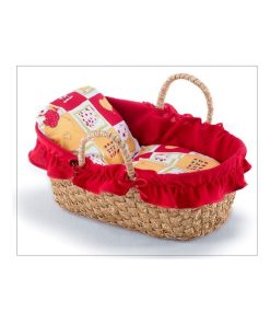 Sac de transport pour poupées 45 cm rouge - N/A
