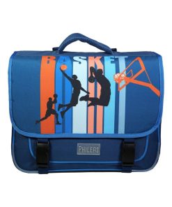 BAGTROTTER Cartable 38 cm Phileas Bleu Basket - Bleu