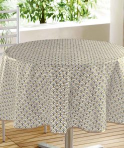 Nappe ronde Styl Art chic - Gris taupe