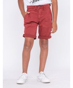 Bermuda chino BOLSTER-J - Rouge