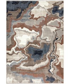 Tapis salon 160x240 GUZELLE B Multicolore OEKO TEX idéal pour le salon - Multicolore