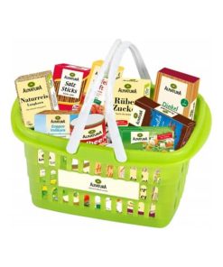 Panier d'achat Alnatura, rempli, produits bio, allemand - N/A