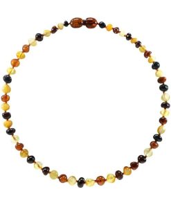 Collier Pour Bébé Ambre, Multicolore - Multicolore