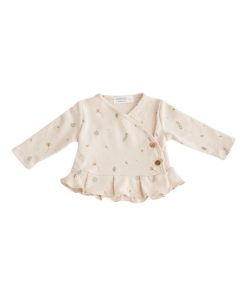 T-Shirt Bébé Forest en Coton Pima Bio - Beige