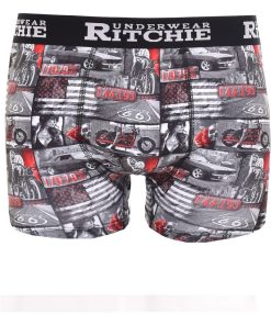 Boxer motifs RYANE J - Rouge