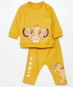 Jogging 'Roi Lion' sweat + pantalon - 2 pièces - Jaune