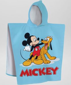 Cape de bain 'Mickey' - Bleu