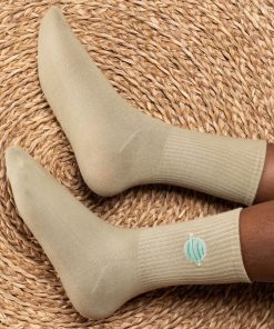 Chaussettes En Coton Galaxie- Sockup- 35-43 - Vert